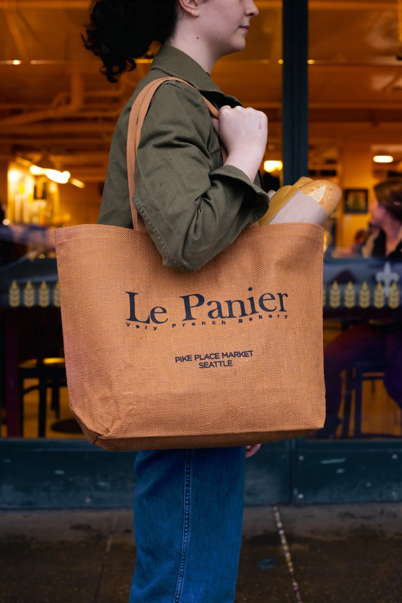 ハンドバッグ PANIER TOTE BAG (MISTY WHITE) PANIER TOTE BAG (MISTY WHITE) - Atelier de LUMEN
